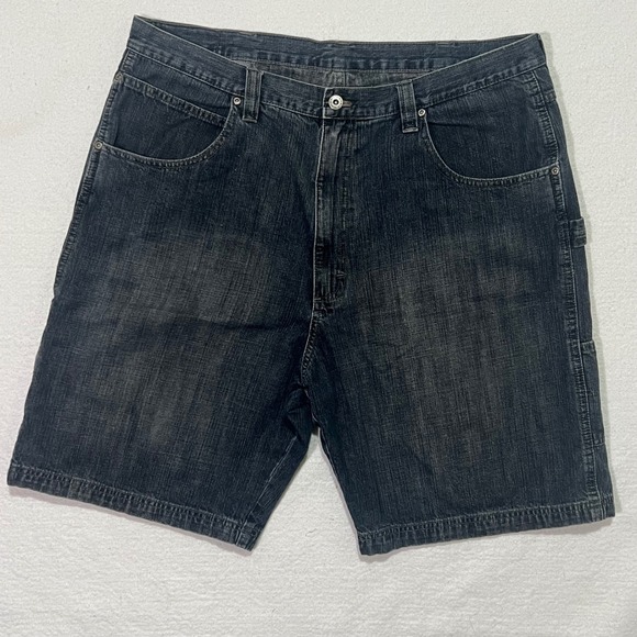 Wrangler Other - Wrangler Originals Mens 38 Carpenter Denim Shorts Dark Wash MJMH32484